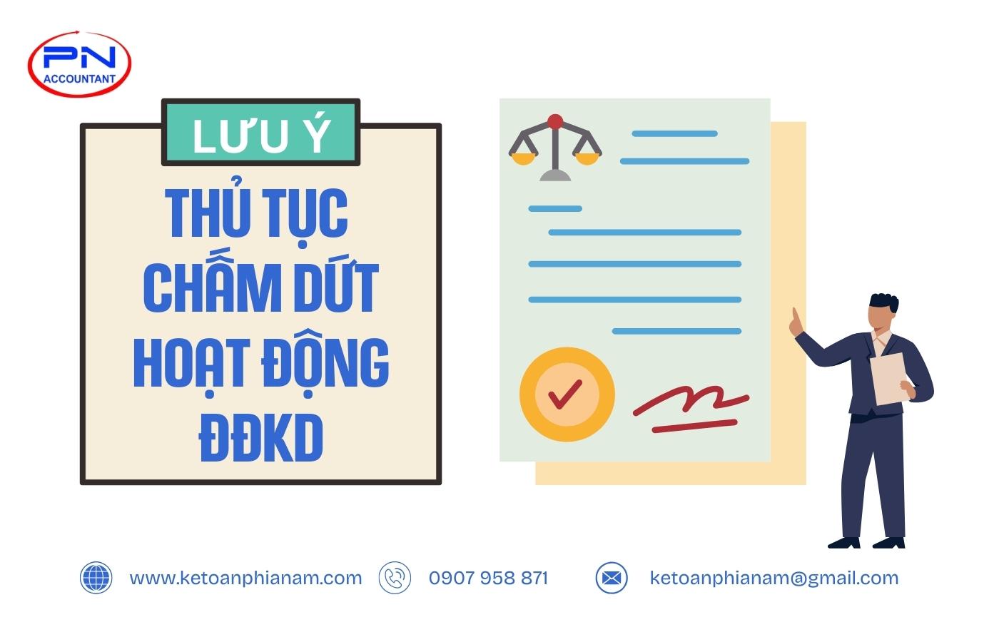 Những lưu ý khi làm thủ tục giải thể địa điểm kinh doanh