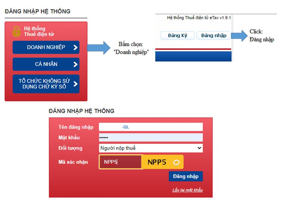 cách nộp tờ khai quyết toán thuế TNDN qua mạng