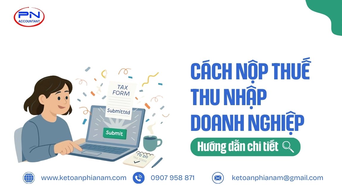 Cách nộp thuế thu nhập doanh nghiệp tạm tính qua mạng