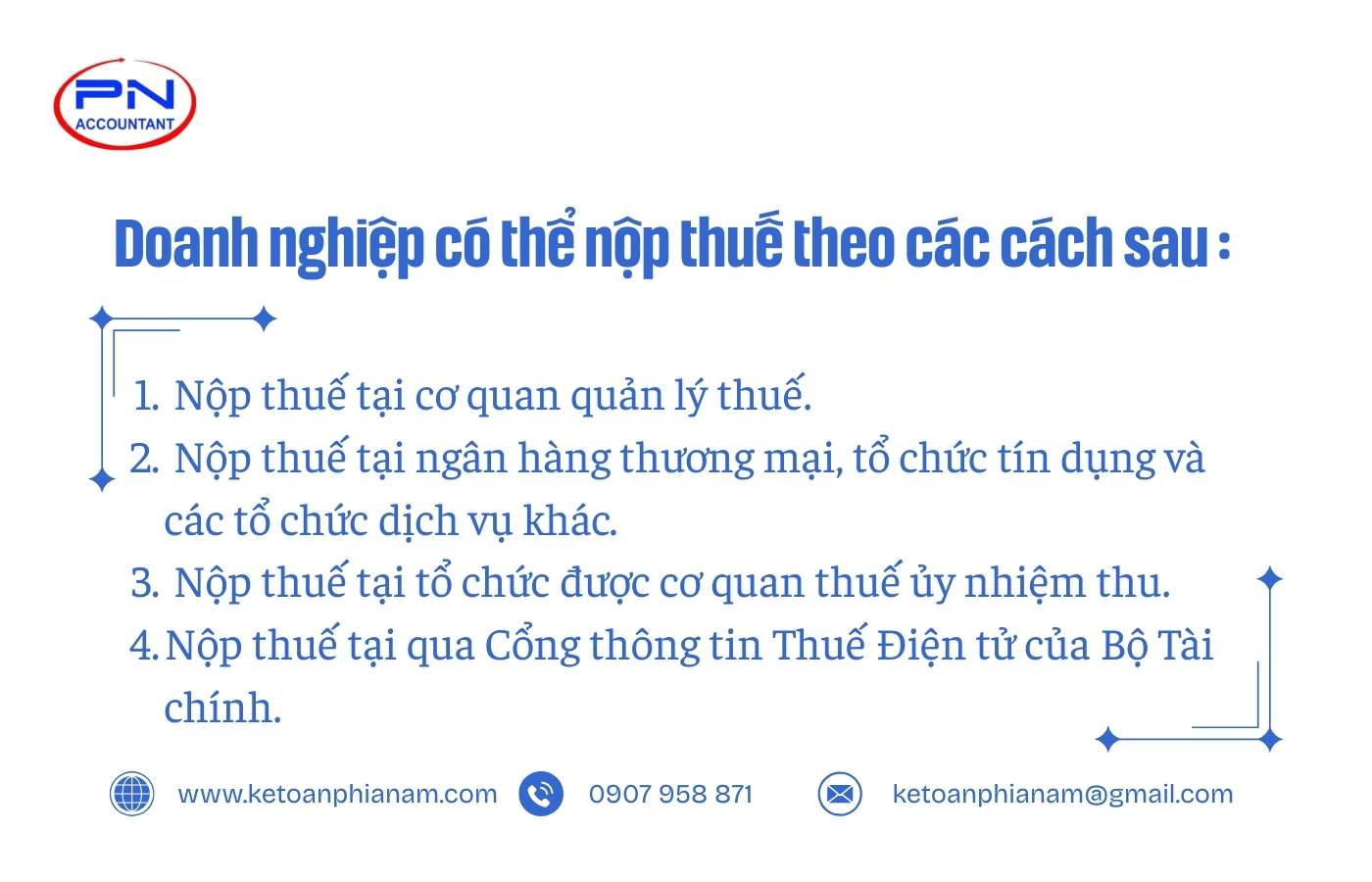 Các cách nộp thuế thu nhập doanh nghiệp tạm tính qua mạng hiện nay