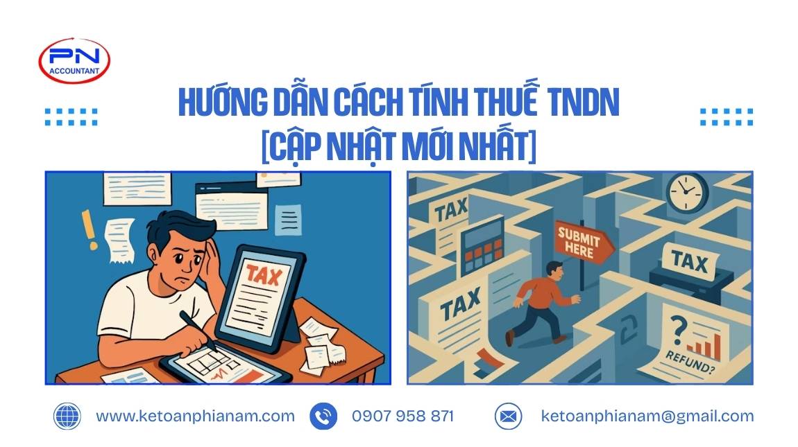 Cách tính thuế thu nhập doanh nghiệp [Cập nhật mới nhất]