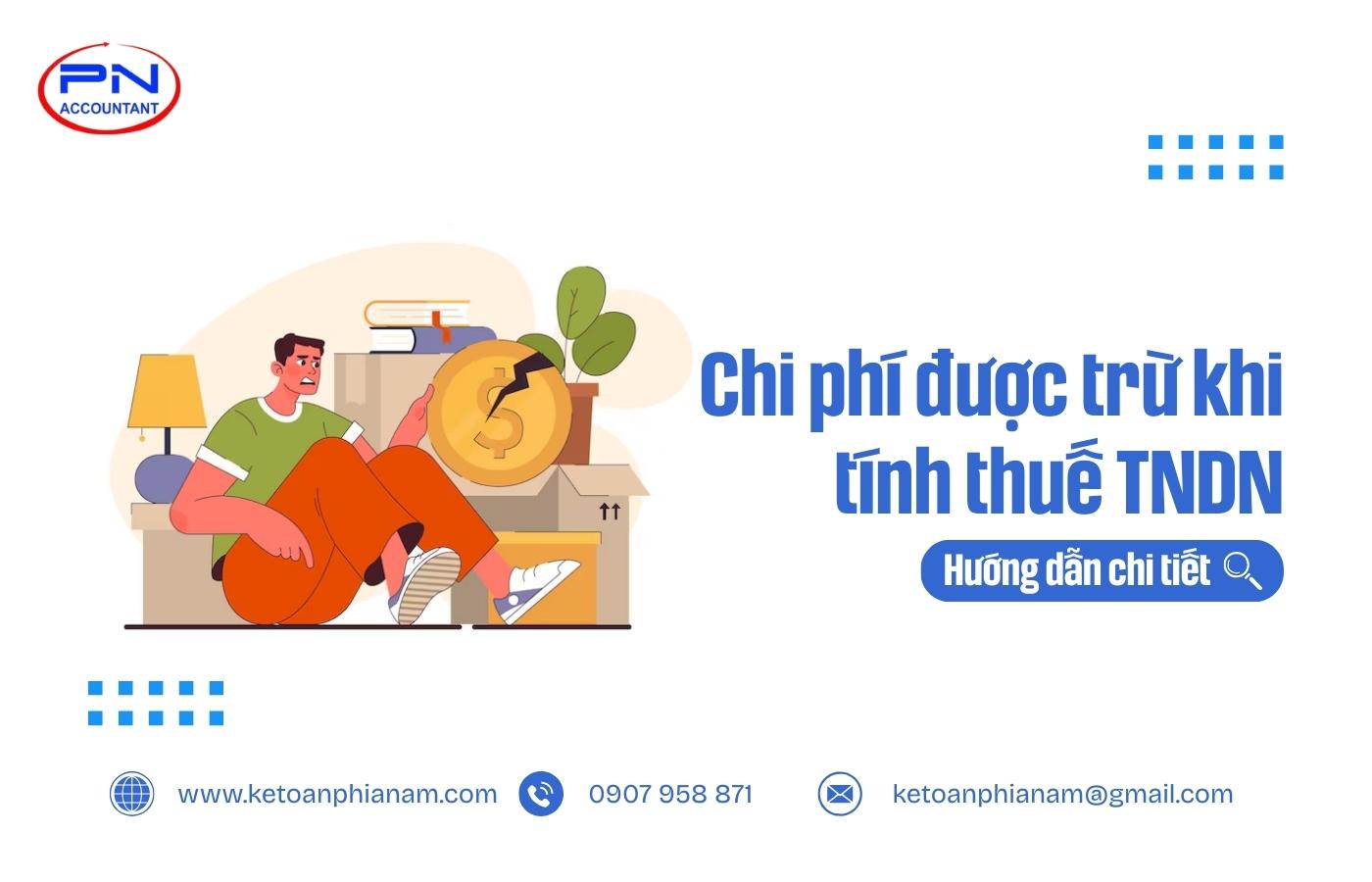 Chi phí được trừ khi tính thuế TNDN theo quy định mới nhất