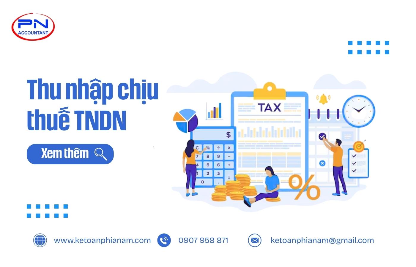 Cách xác định thu nhập chịu thuế thu nhập doanh nghiệp