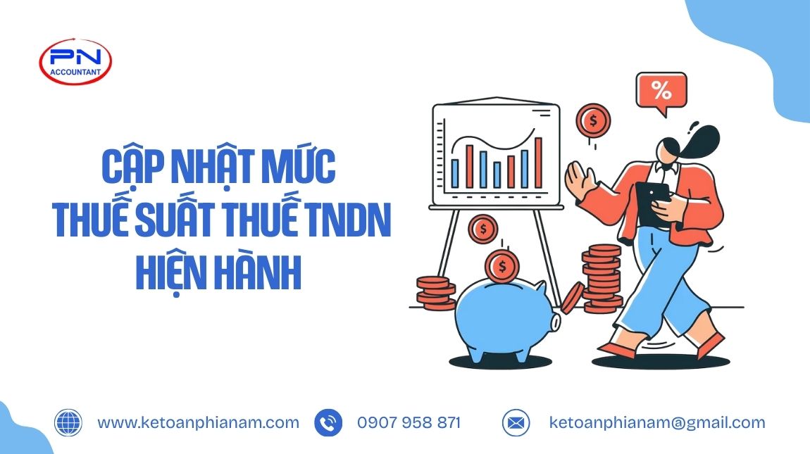 Cập nhật mức thuế suất thuế thu nhập doanh nghiệp hiện hành