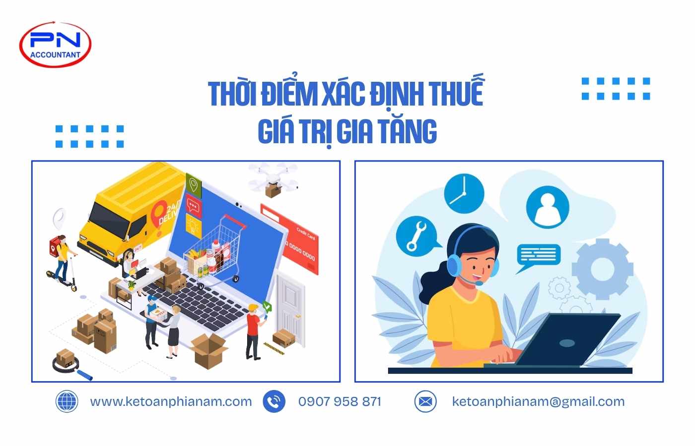 Thời điểm xác định thuế GTGT