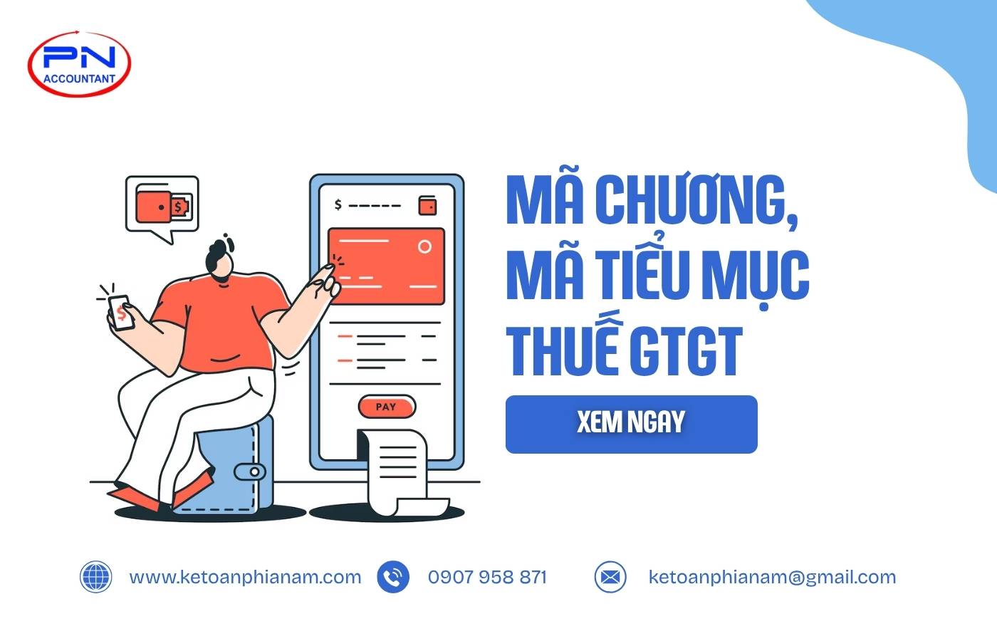 Danh sách mã chương, mã tiểu mục thuế GTGT
