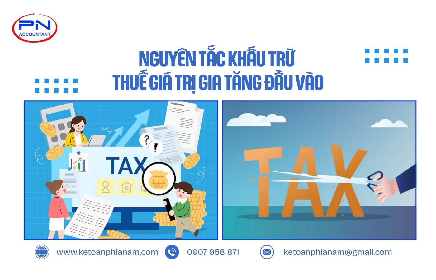 Nguyên tắc khấu trừ thuế GTGT đầu vào