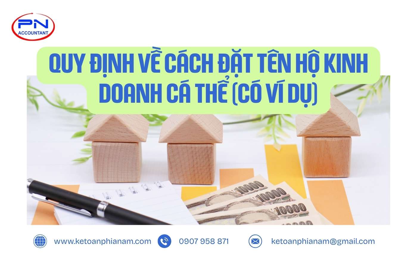Quy định về cách đặt tên hộ kinh doanh cá thể