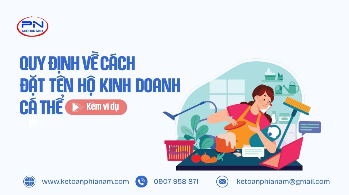 Quy định về cách đặt tên hộ kinh doanh cá thể (Có ví dụ)