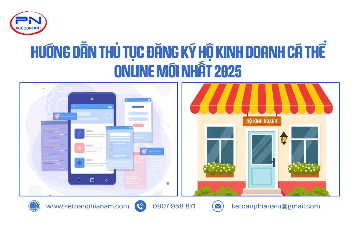 Hướng dẫn thủ tục đăng ký hộ kinh doanh cá thể online mới nhất 2025