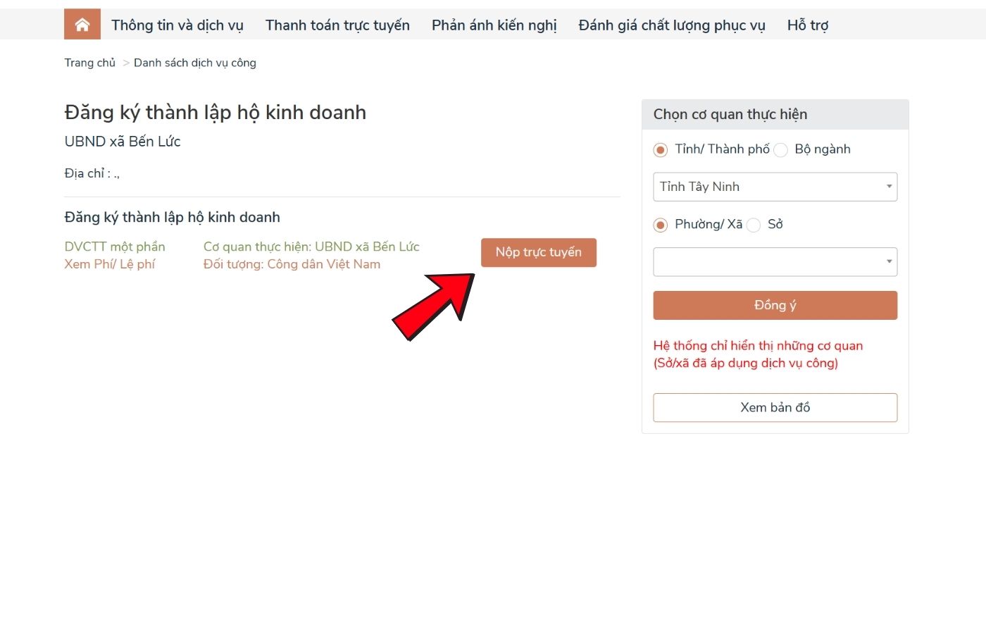 Thủ tục đăng ký hộ kinh doanh cá thể online