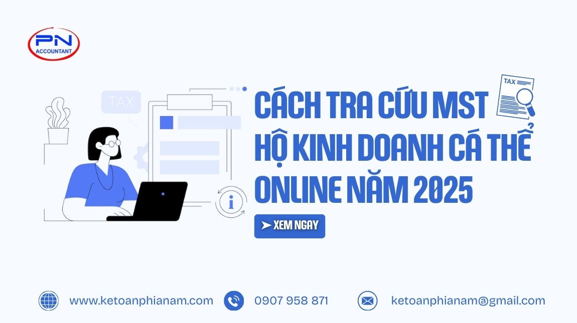 Cách tra cứu mã số thuế hộ kinh doanh cá thể online năm 2025