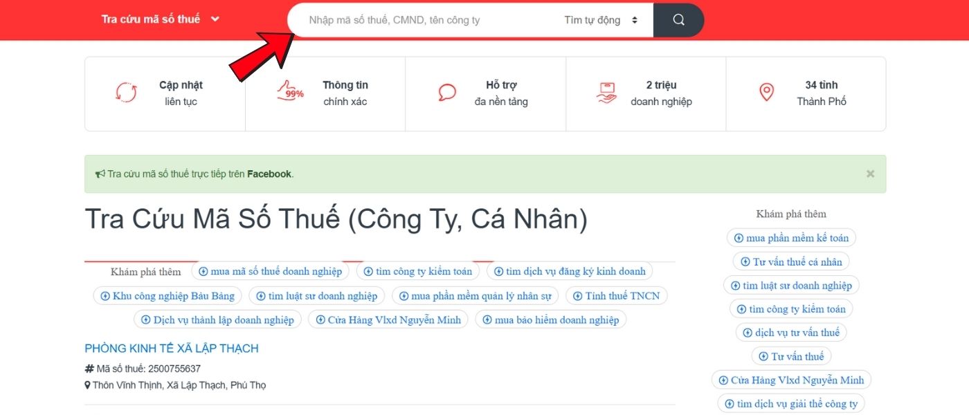 Nhập MST, CCCD chủ hộ hoặc tên hộ kinh doanh cá thể để tra cứu