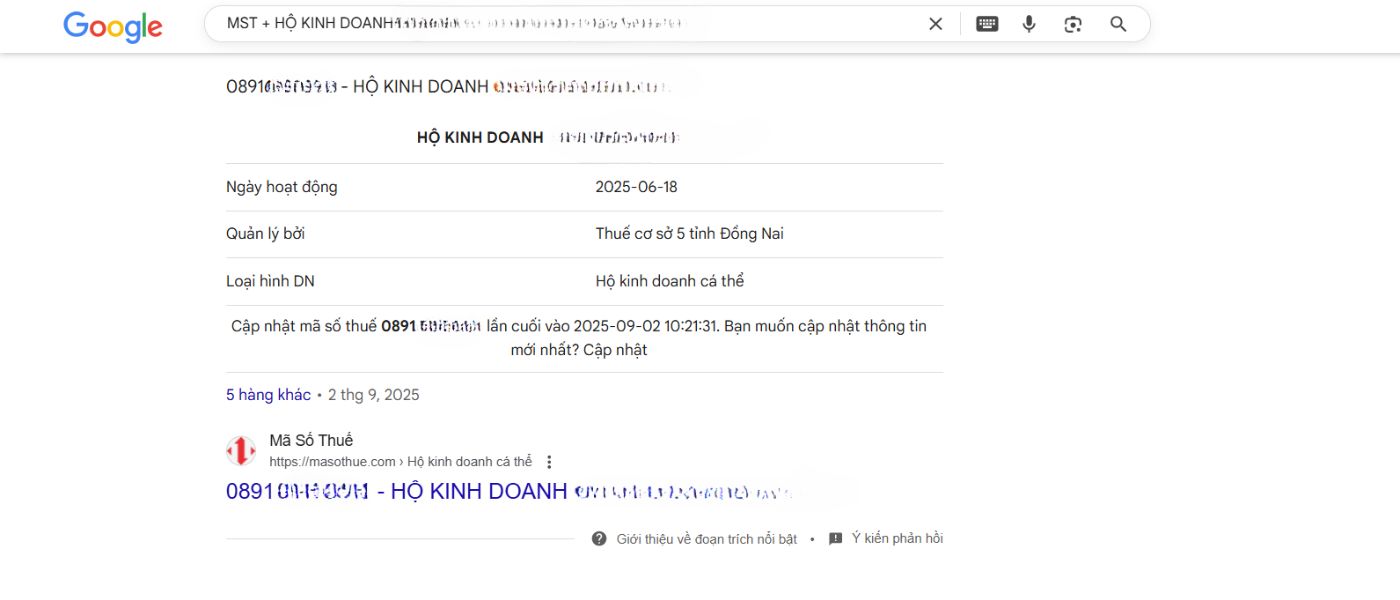 Cách tra cứu mã số thuế hộ kinh doanh online, nhanh chóng