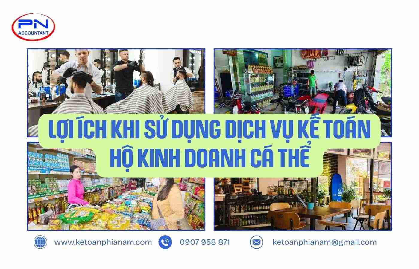 Lợi ích khi sử dụng dịch vụ kế toán hộ kinh doanh cá thể tại Kế Toán Phía Nam